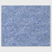 Textura rústica azul e efeito prateado cadeaupapier (Vlak)