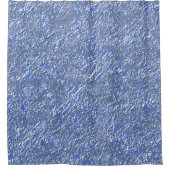 Textura rústica azul e efeito prateado douchegordijn (Voorkant)