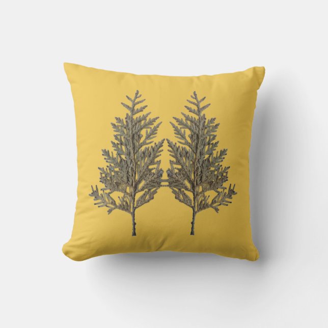 Textural Treasures of Winter on a Pillow - D2 Kussen (Voorkant)