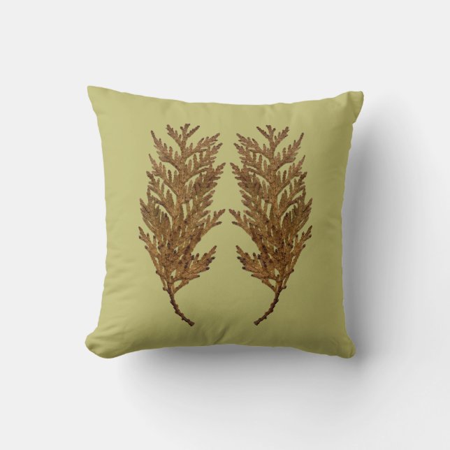 Textural Treasures of Winter on a Pillow - D3 Kussen (Voorkant)