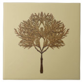 Textural Treasures of Winter on Ceramic Tile - D1 Tegeltje (Voorkant)