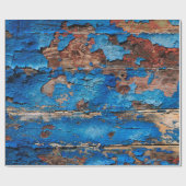 Texture background blue wood cadeaupapier (Vlak)