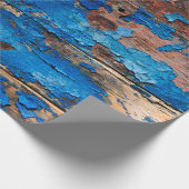 Texture background blue wood cadeaupapier (Hoek)