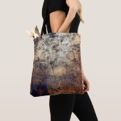 Texture grunge distress fracture tote bag (Dichtbij)