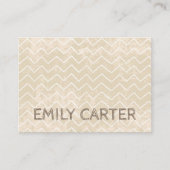 Texture Grunge Wood Sketched Pattern Visitekaartje (Voorkant)