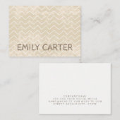 Texture Grunge Wood Sketched Pattern Visitekaartje (Voorkant / Achterkant)