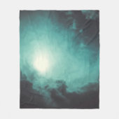 Texture heaven clouds wind storm fleece deken (Voorkant)