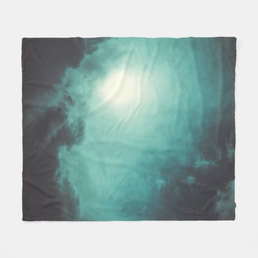 Texture heaven clouds wind storm fleece deken (Voorkant (Horizontaal))