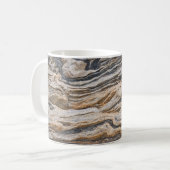 Texture marble abstract pattern koffiemok (Voorkant links)