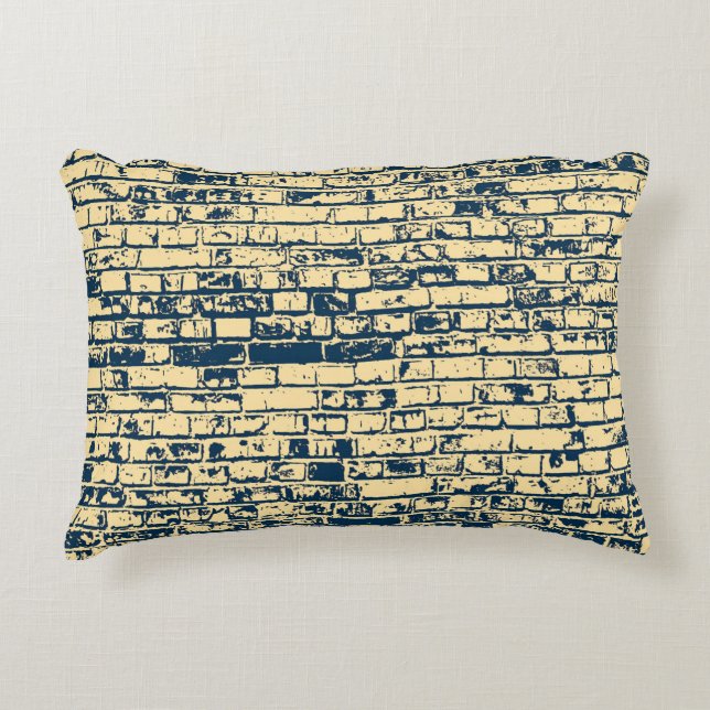 Texture of a brick wall. Elegant wallpaper design. Accent Kussen (Voorkant)