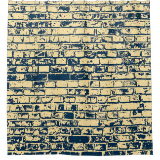Texture of a brick wall. Elegant wallpaper design. Douchegordijn