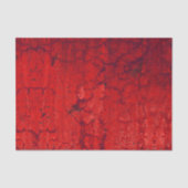 Texture Red Rustic  Antiek Grunge Tissuepapier (Voorkant)