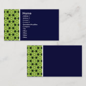 Texture Tone - Terrazzo 010 - Deep Navy Visitekaartje (Voorkant / Achterkant)