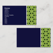 Texture Tone - Terrazzo 010 - Deep Navy Visitekaartje (Voorkant / Achterkant)