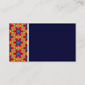 Texture Tone - Terrazzo 04 - Deep Navy Visitekaartje (Achterkant)