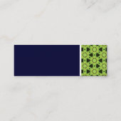 Texture Tone - Terrazzo Pattern 010 - Deep Navy Mini Visitekaartje (Achterkant)