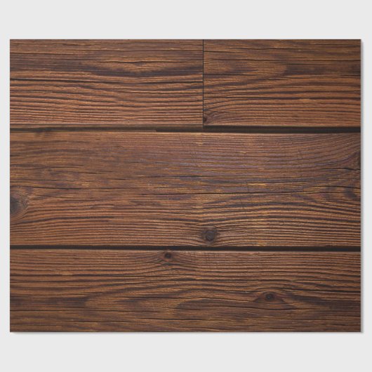 Texture wood grain weathered washed cadeaupapier (Vlak)