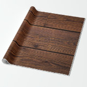 Texture wood grain weathered washed cadeaupapier (Uitgerold)