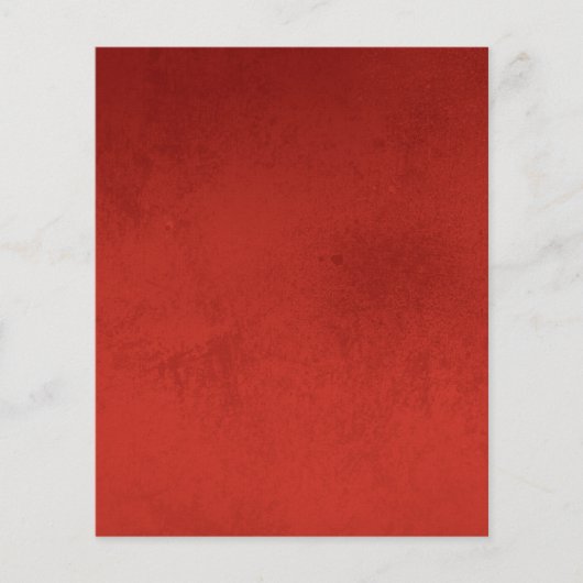 textured26 ROYALLY REDS RED GRUNGE DISTRESSED BACK Flyer (Voorkant)