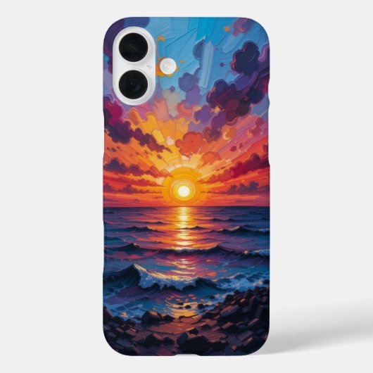 Textured Abstracte kunst Case-Mate iPhone Case (Achterkant)
