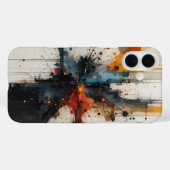 Textured Abstracte kunst Case-Mate iPhone Case (Achterkant (horizontaal))