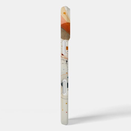 Textured Abstracte kunst Case-Mate iPhone Case (Achterkant / Rechts)