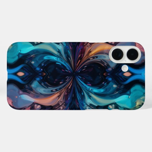 Textured Abstracte kunst Case-Mate iPhone Case (Achterkant (horizontaal))
