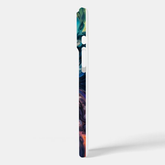 Textured Abstracte kunst Case-Mate iPhone Case (Achterkant / Links)