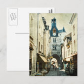 Textured Amboise Briefkaart (Voorkant / Achterkant)