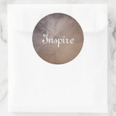 Textured background 4 ronde sticker (Tas)