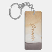 Textured background sleutelhanger (Voorkant Links)
