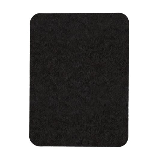 Textured Black Leather 2 Magneet (Verticaal)