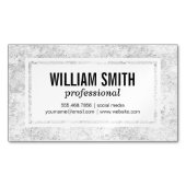 Textured Border Magnetisch Visitekaartje (Voorkant)