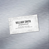 Textured Border Magnetisch Visitekaartje (Voorbeeld)