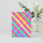 Textured Check Briefkaart (Staand voorkant)