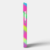Textured Check Case-Mate iPhone Case (Achterkant / Links)
