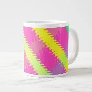 Textured Check Grote Koffiekop