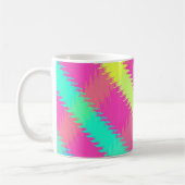 Textured Check Koffiemok (Links)