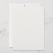 Textured Coastal Seashell Nautical Bridal Shower Kaart (Achterkant)