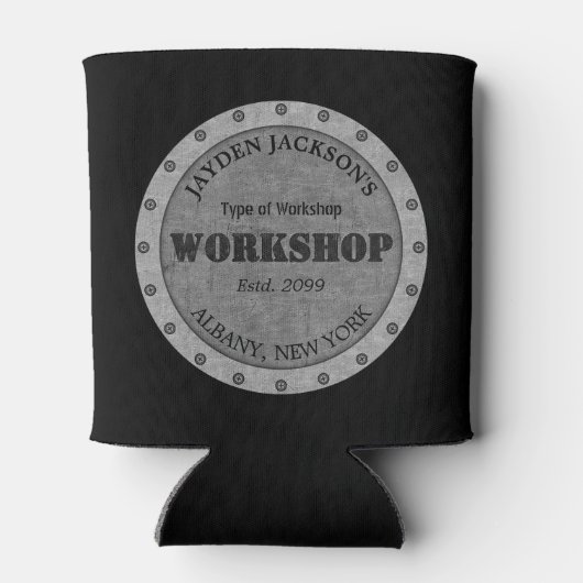 Textured Effect Shop Workshop Shed Koelbox Blikjeskoeler (Achterkant)