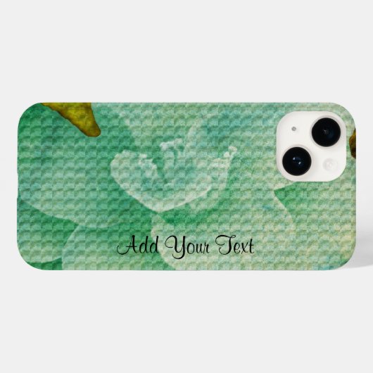 Textured Flower door Shirley Taylor Case-Mate iPhone Case (Achterkant (horizontaal))