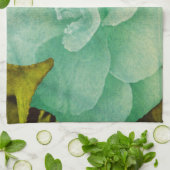 Textured Flower door Shirley Taylor Theedoek (Gevouwen)