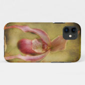 Textured Lady Slipper Orchid Case-Mate iPhone Case (Achterkant (horizontaal))
