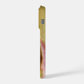 Textured Lady Slipper Orchid iPhone Hoesje (Linkerkant)