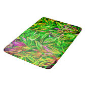 Textured Leaf Garden Art Badmat (Gekanteld)
