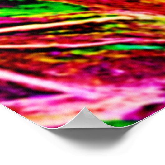 Textured Leaf Garden Art Poster (Hoek)