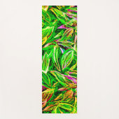 Textured Leaf Garden Art Yogamat (Voorkant)