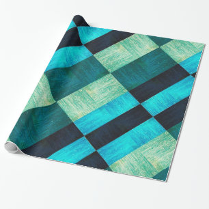 Textured look van houten inpakpapier