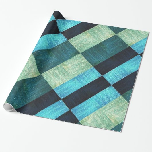 Textured look van houten inpakpapier (Uitgerold)