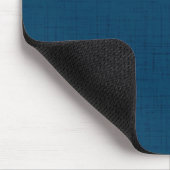 Textured Marine Dark Blue Muismat (Hoek)